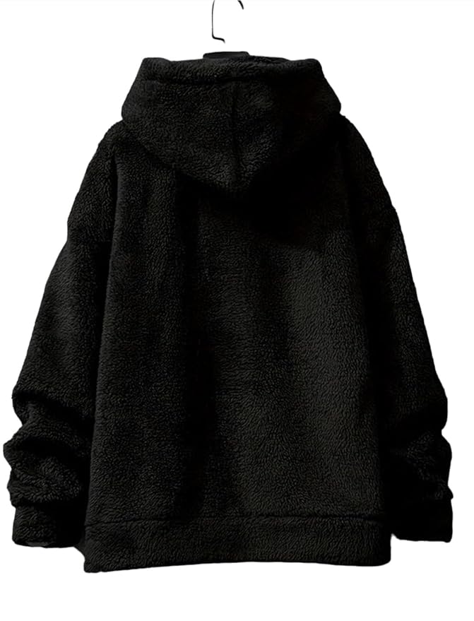 Woolen Drop Oversized Hoodie