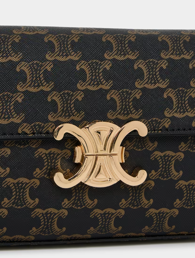 printed handbag