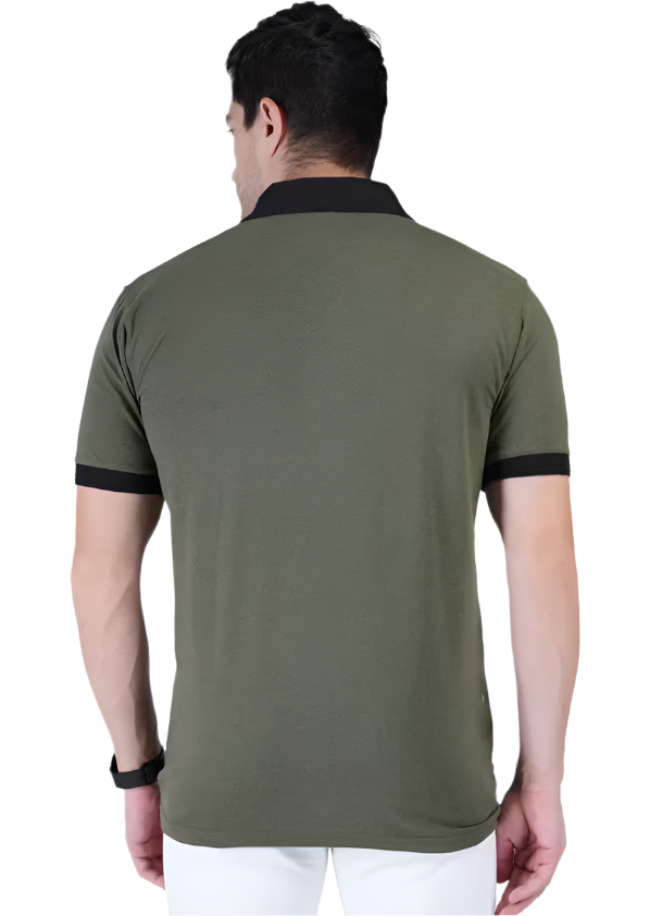solid short sleeves polo t-shirt