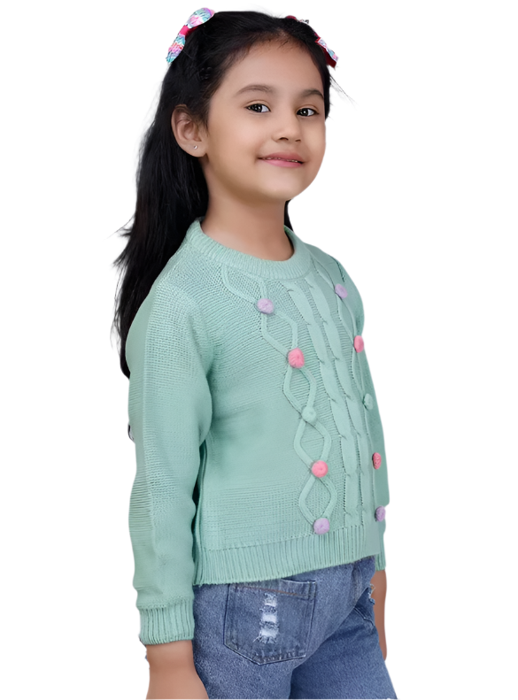self designed long sleeves sweater