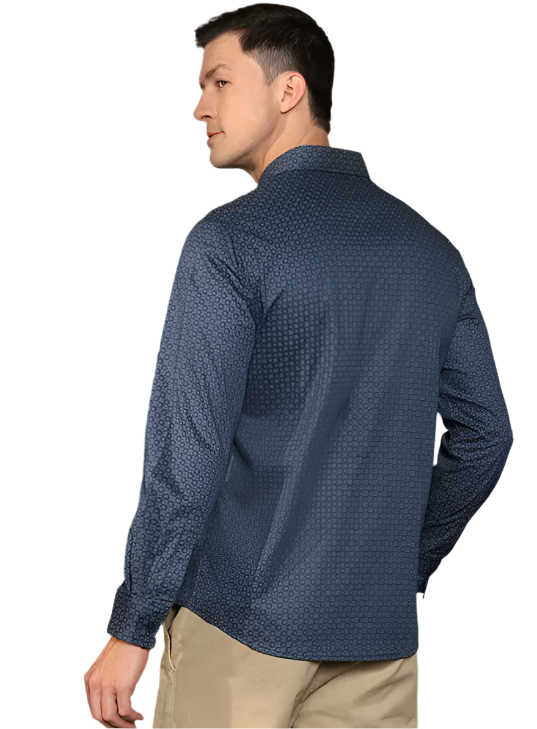 Elegant Spread Collar Full Sleeves