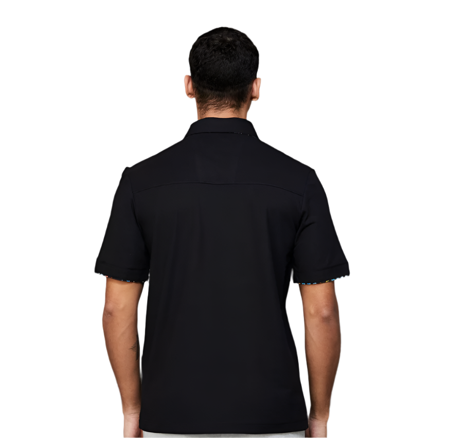Men Solid Regular Polo T-shirt