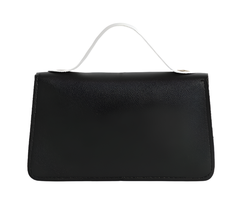 Blocked Handheld Bag