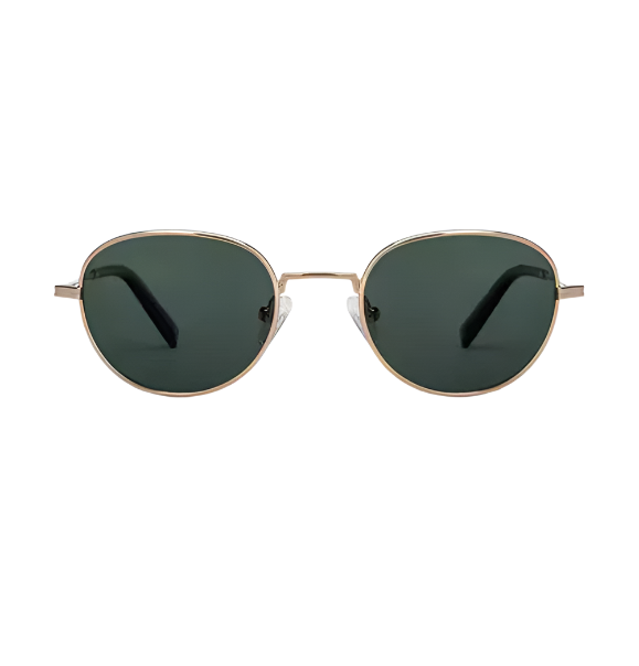UV-Protected Round Sunglasses