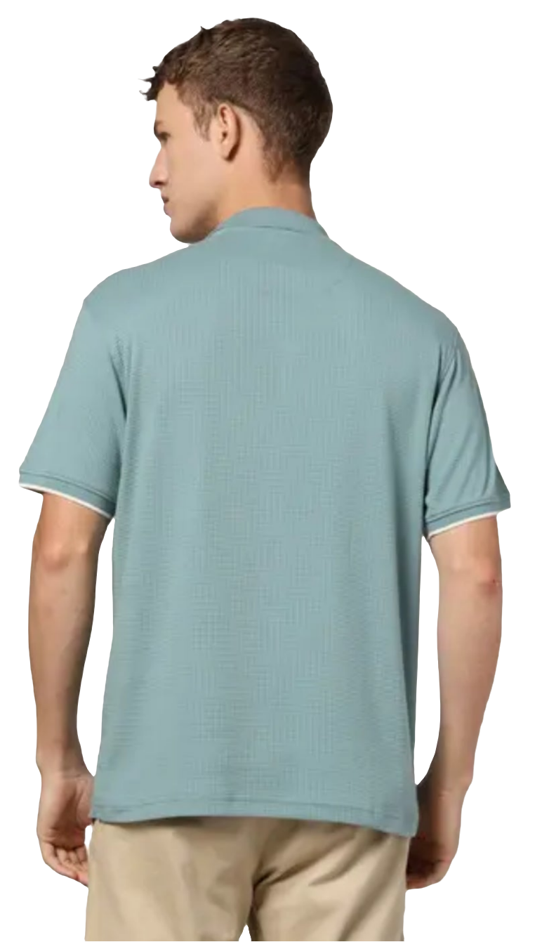Structured polo t-shirt