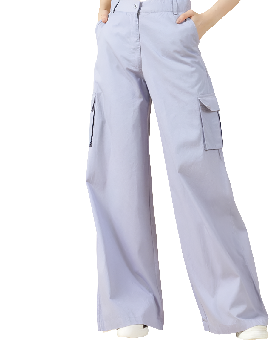 Wide leg crago pants