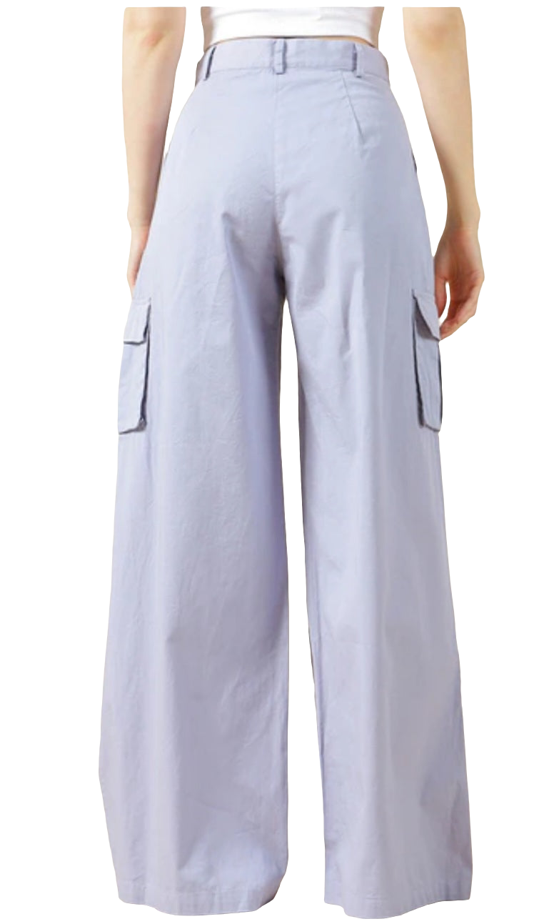 Wide leg crago pants