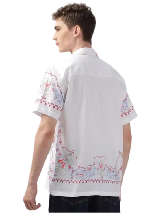 paisley fit shirt