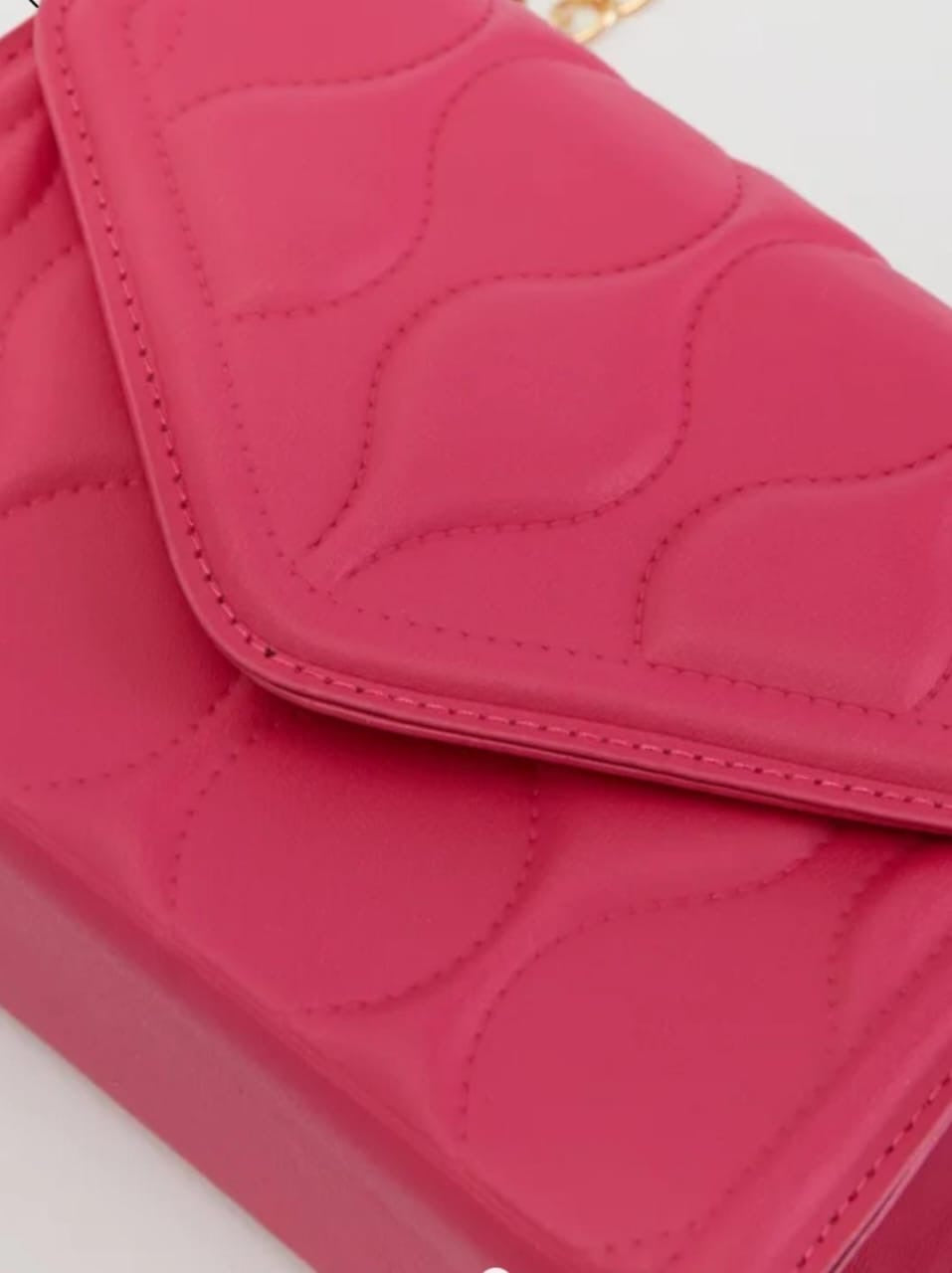 solid box shoulder bag