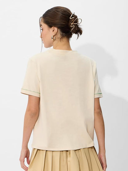 One Breakdown Later Short Sleeves Embroidered