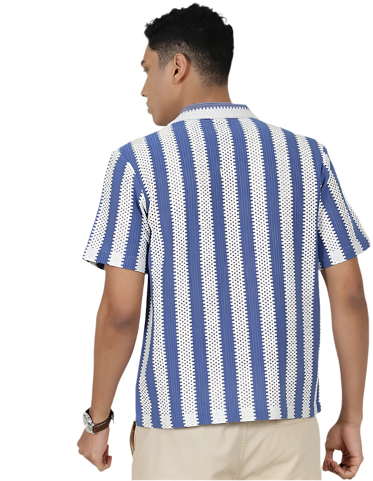 street cuban striped shirt