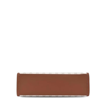Mono Kelissa Monogram Print Satchel Bag