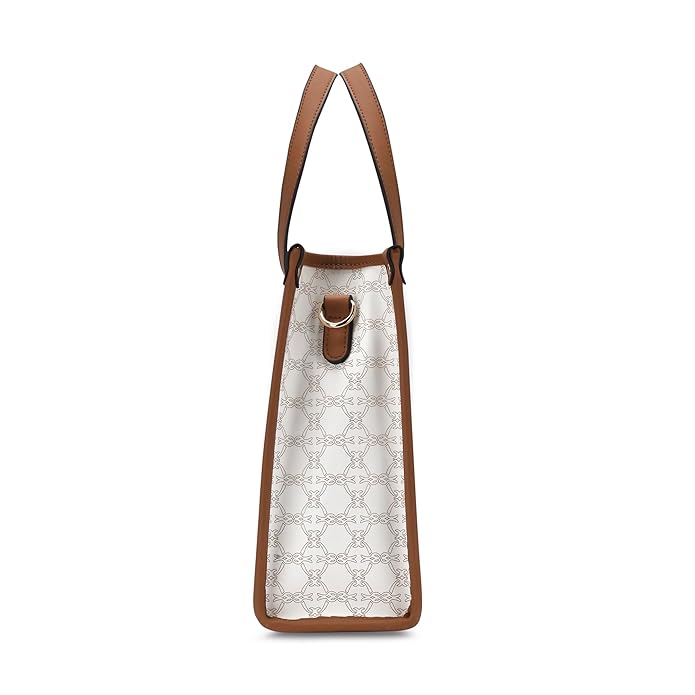 Mono Kelissa Monogram Print Satchel Bag