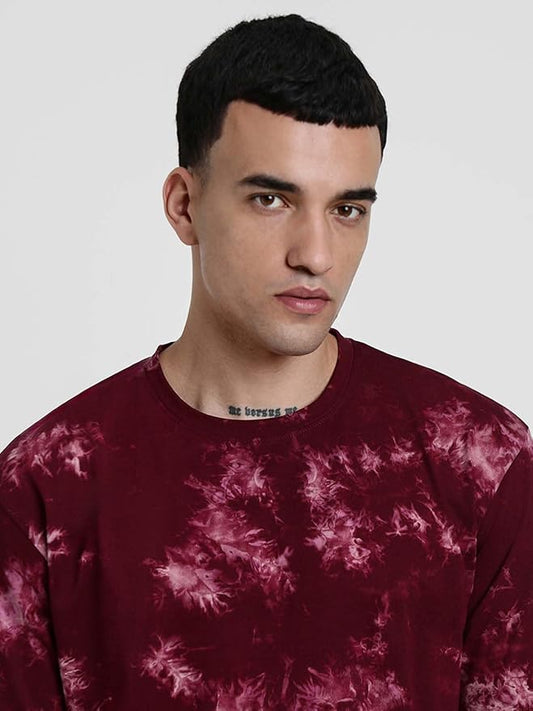 Pure Cotton Round Neck Oversized Baggy Fit