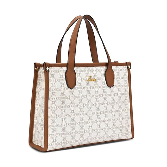 Mono Kelissa Monogram Print Satchel Bag