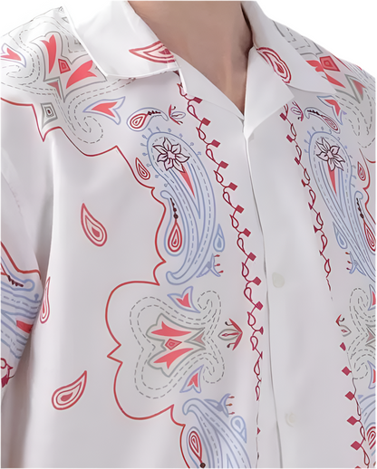 paisley fit shirt