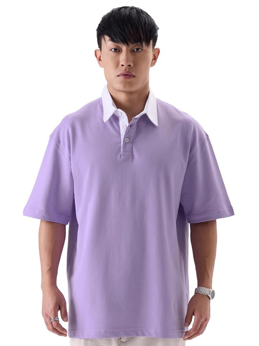 Original Solid Light Purple oversized