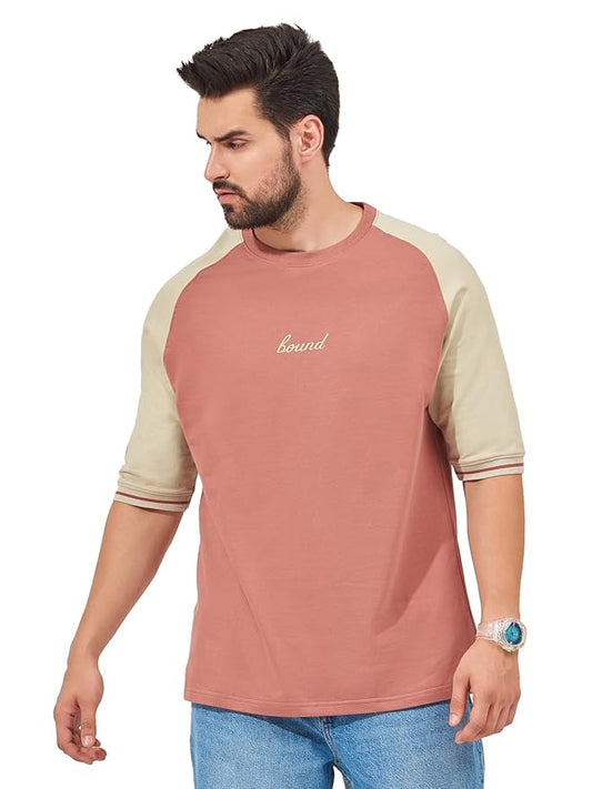 Round Neck Raglan Sleeve Hunter Green Cotton