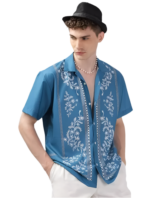 floral fit shirt