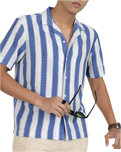 street cuban striped shirt