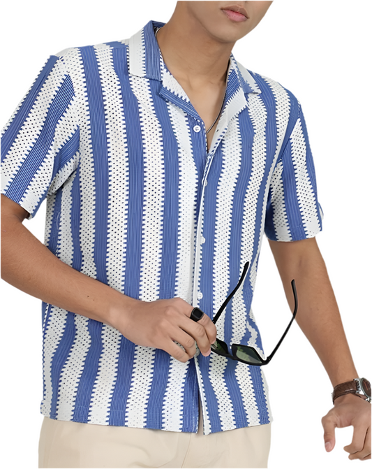 street cuban striped shirt