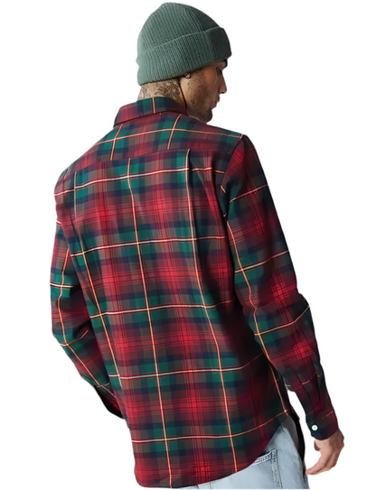 checked regular shirt