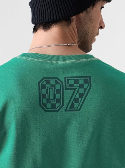 Harry Potter Slytherin Oversize Half Sleeve