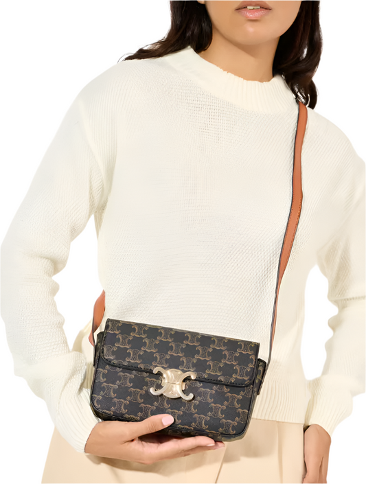 printed handbag
