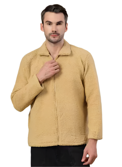 sleeve solid casual jacket