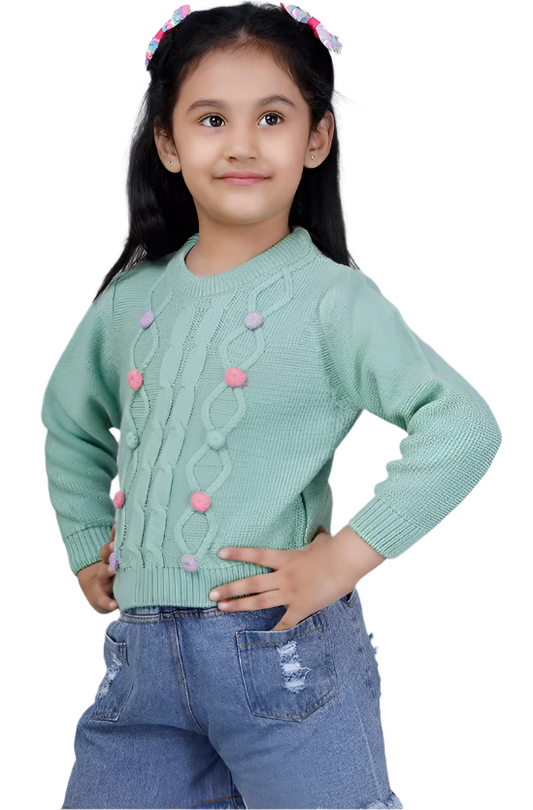 self designed long sleeves sweater