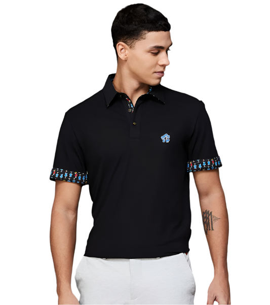 Men Solid Regular  Polo T-shirt