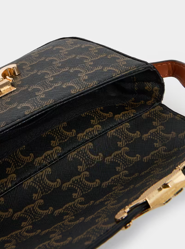 printed handbag