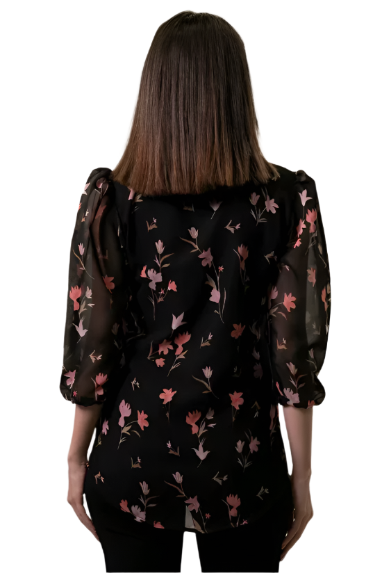 floral printed regular shirt