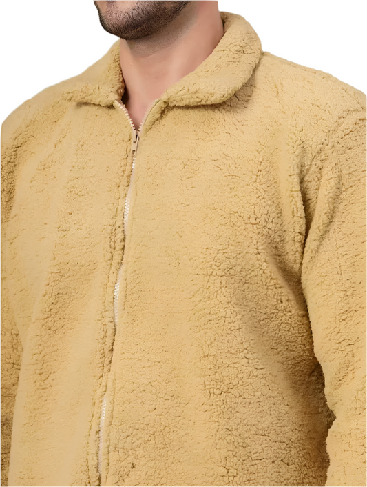 sleeve solid casual jacket