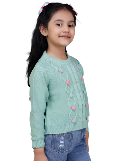self designed long sleeves sweater