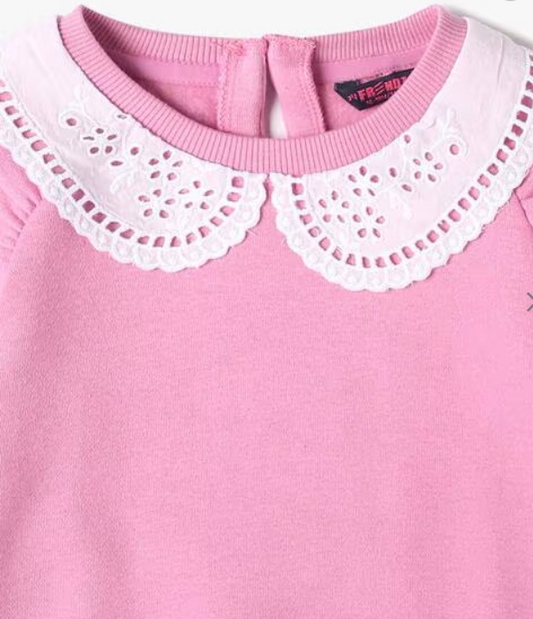 Floral Embroidered Sweatshirt