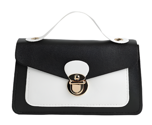 Blocked Handheld Bag
