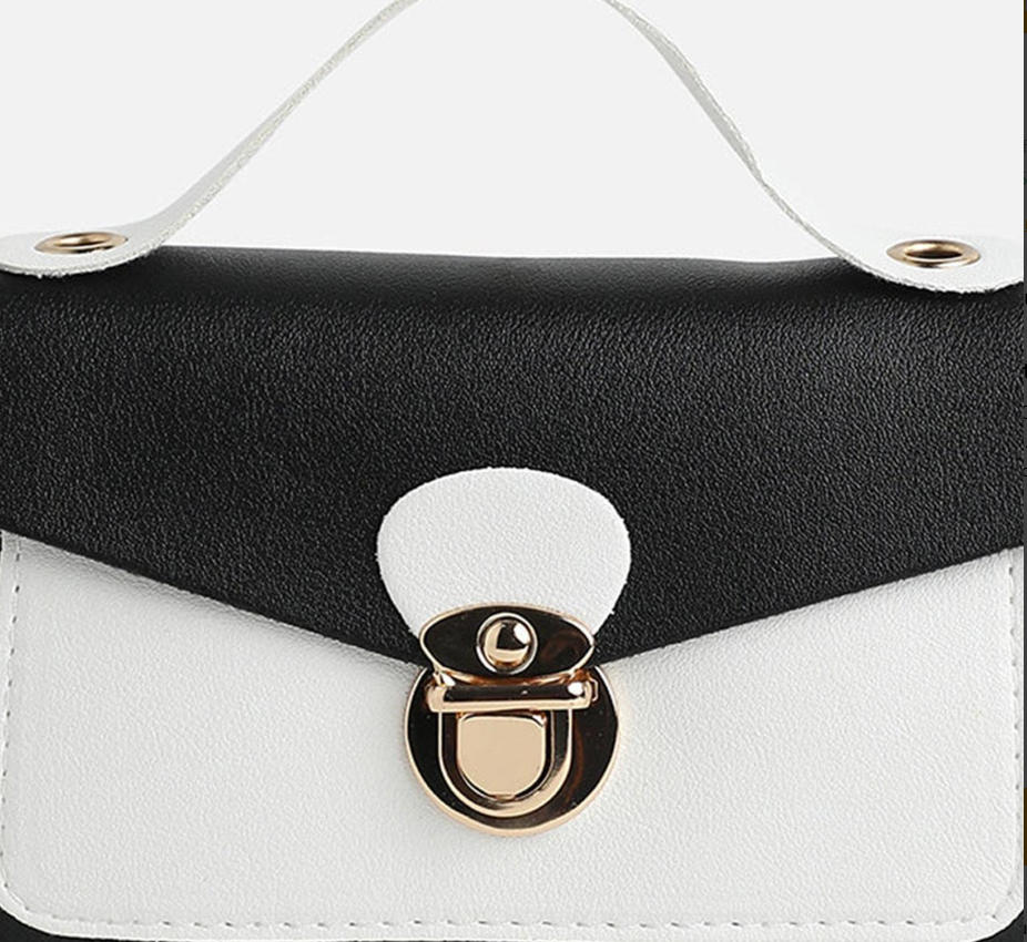 Blocked Handheld Bag