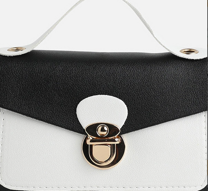 Blocked Handheld Bag