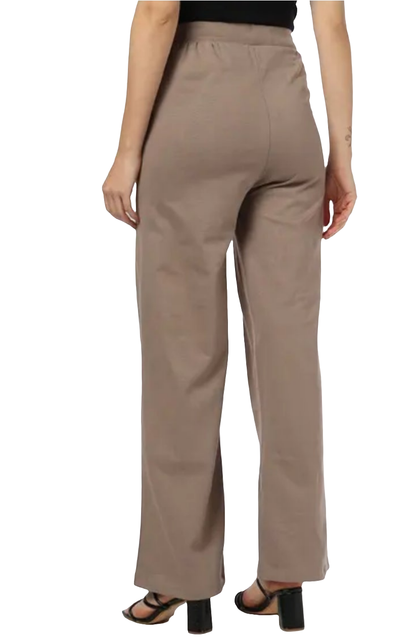 Wide leg track pant