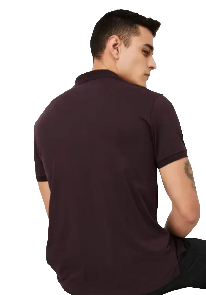 Stretchable polo t-shirt
