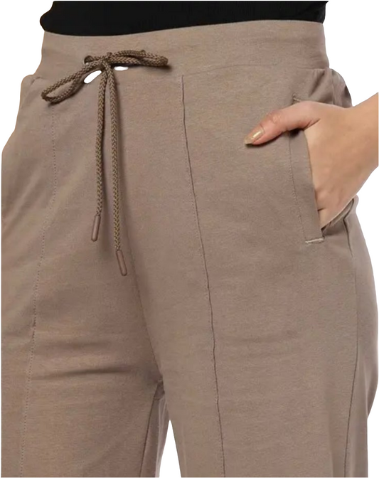 Wide leg track pant