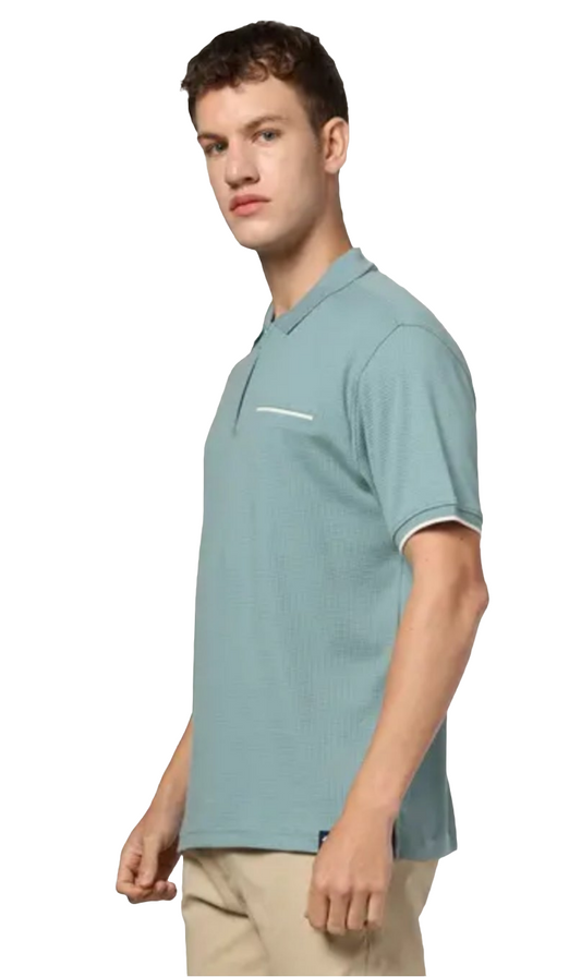 Structured polo t-shirt