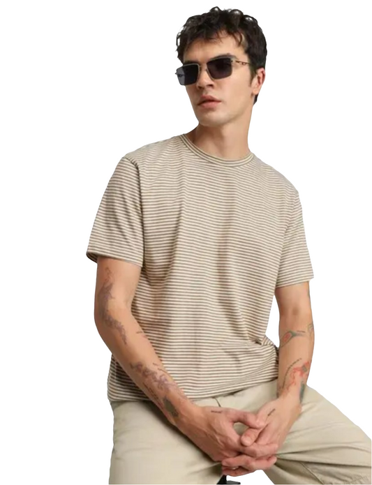 Regular striped cotton