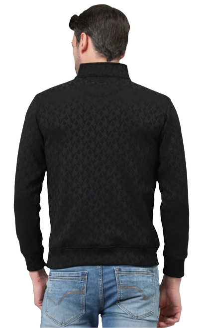 Full sleeve zip sweatshirt