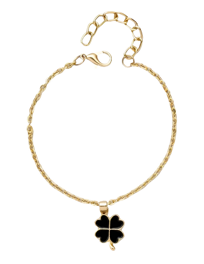 Ebony bud floral bracelet
