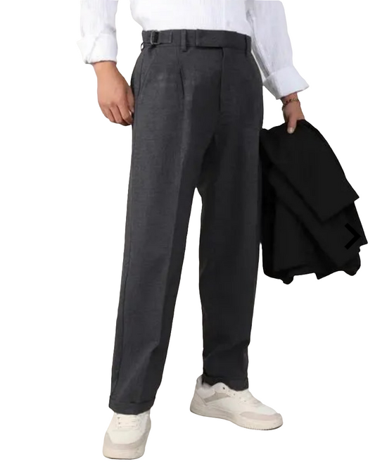 Pleated trousers
