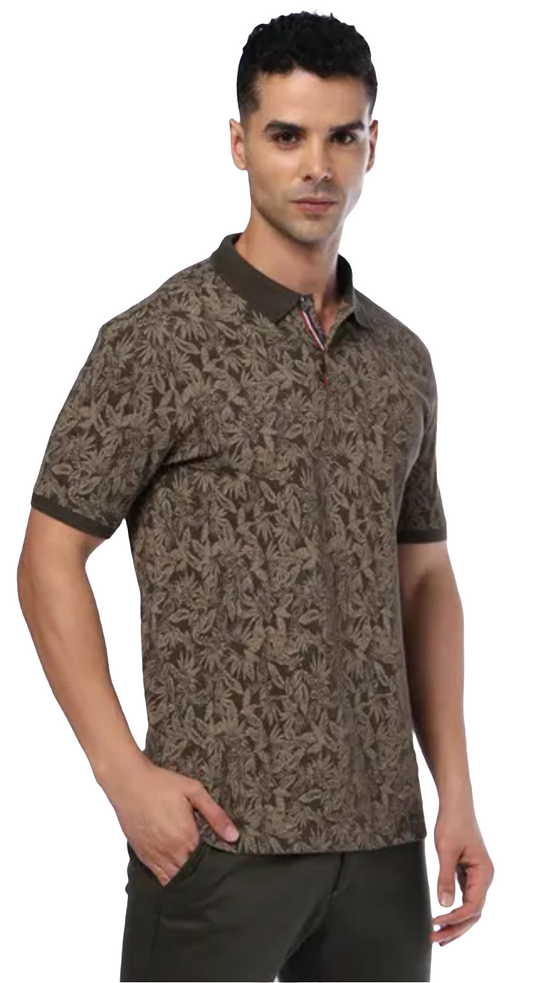 Leaf polo t-shirt