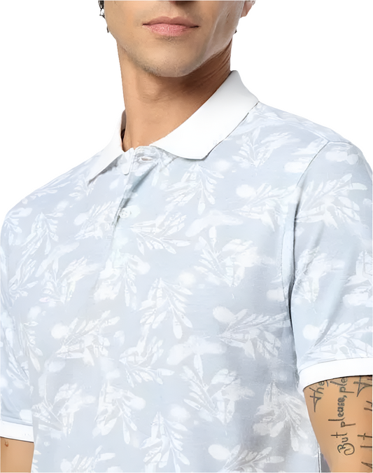 Leaf polo t-shirt
