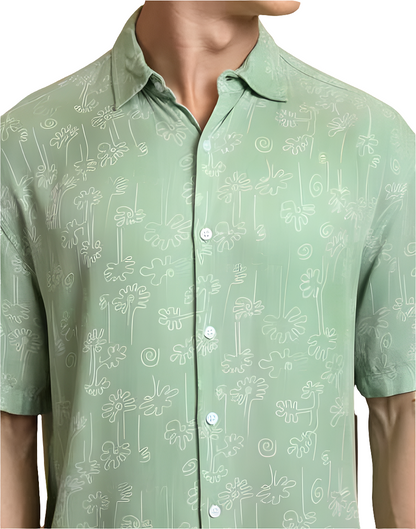 Floral relaxed shirt